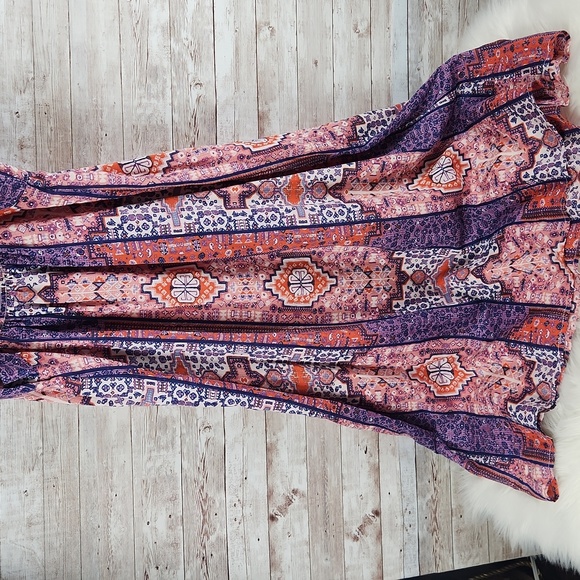 Lucky Brand, Women's dress, navy and coral, Super Cute, Size XS - Picture 4 of 10